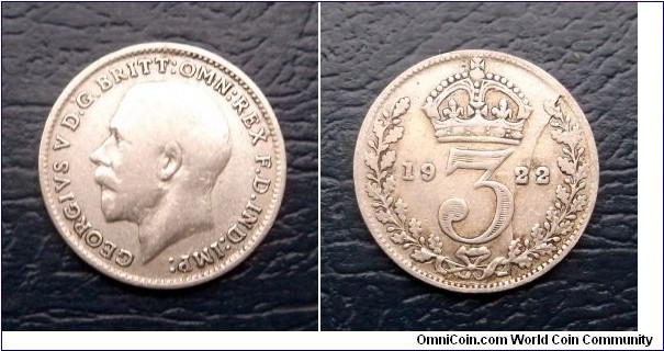 Silver 1922 Great Britain 3 Pence George V Very Nice Toned Circulated Go Here:

http://stores.ebay.com/Mt-Hood-Coins
