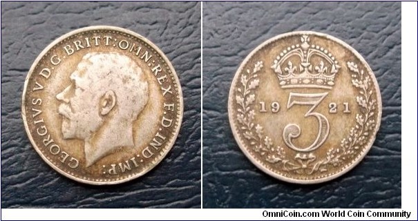 Silver 1921 Great Britain 3 Pence George V Very Nice Toned Circulated Go Here:

http://stores.ebay.com/Mt-Hood-Coins
