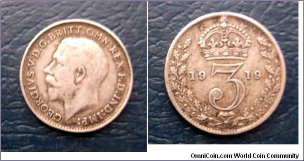 Silver 1919 Great Britain 3 Pence George V Very Nice Toned Circulated Go Here:

http://stores.ebay.com/Mt-Hood-Coins
