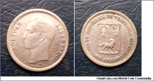 Silver 1954 Venezuela 25 Centimos 1/4 Bolivar Y#35 Nice Circ Coin Go Here:

http://stores.ebay.com/Mt-Hood-Coins
