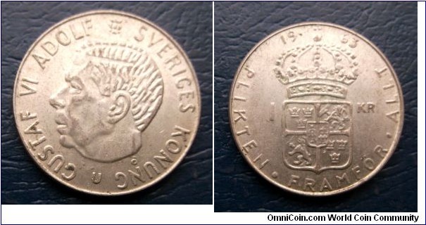 Silver 1963-TS Sweden Krona KM# 826 Gustaf VI Crowned Arms Nice Circ Coin Go Here:

http://stores.ebay.com/Mt-Hood-Coins