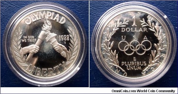 Silver 1988S Dollar Olympic & Statue of Liberty Torches Proof Capsule Go Here:

http://stores.ebay.com/Mt-Hood-Coins
