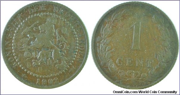 Netherlands1Cent-km132.1-1902