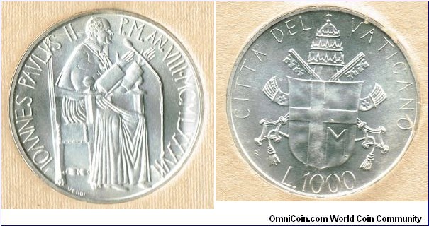 1000 lire 0.835 silver