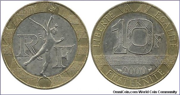 France 10 Francs 2000
