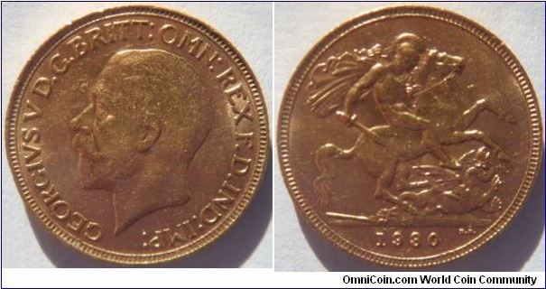 Gold Full Sovereign
SA Mint (Pretoria)
Hern #S345