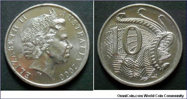 Australia 10 cents.
2000
