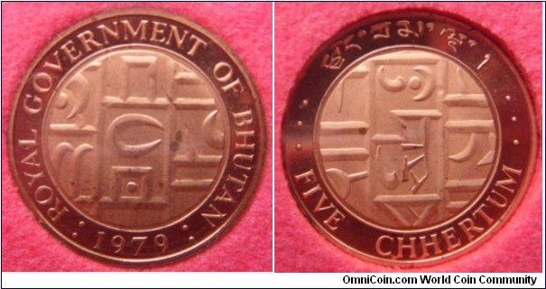 5 CHHERTUM - Proof Set Royal Mint
