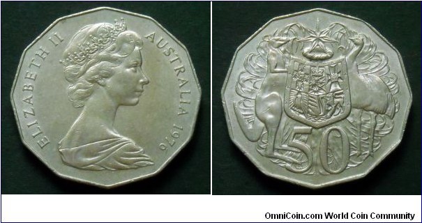Australia 50 cents.
1976