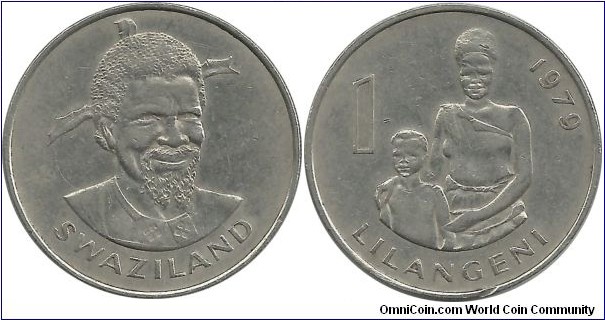 Swaziland 1 Lilangeni 1979