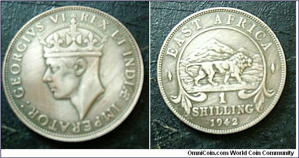 East africa one shilling 