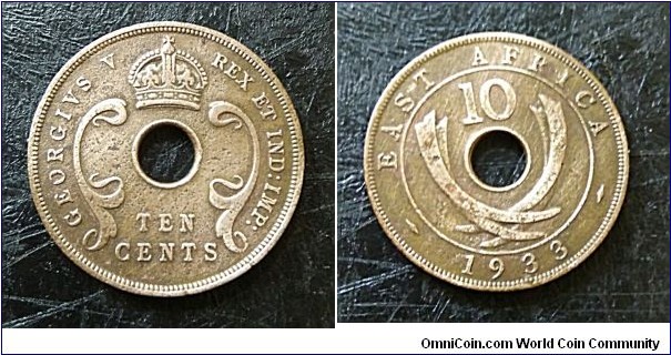 East africa ten cents 