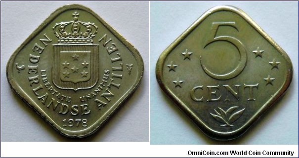 Netherlands Antilles 
5 cent. 1978