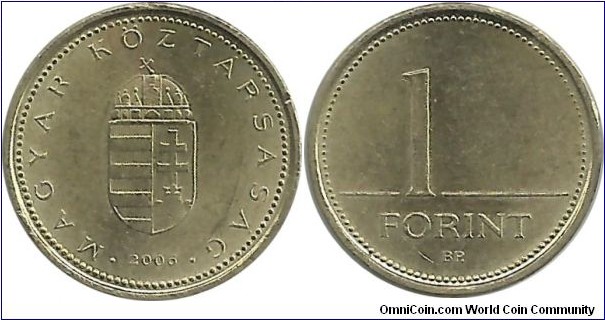Hungary 1 Forint 2006
