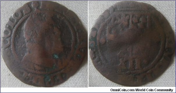 unknown coin possibly spanish