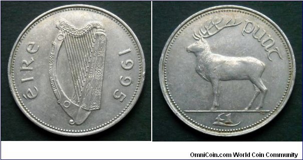 Ireland 1 pound.
1995