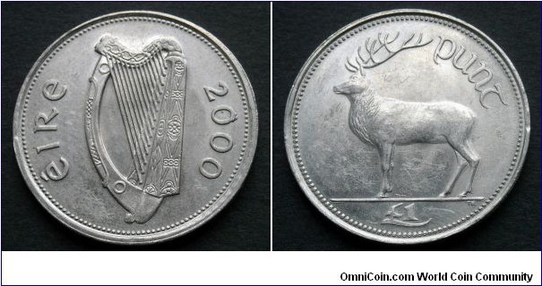Ireland 1 pound.
2000