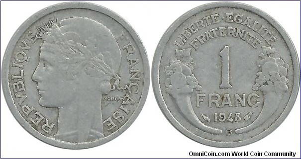 France 1 Franc 1948B