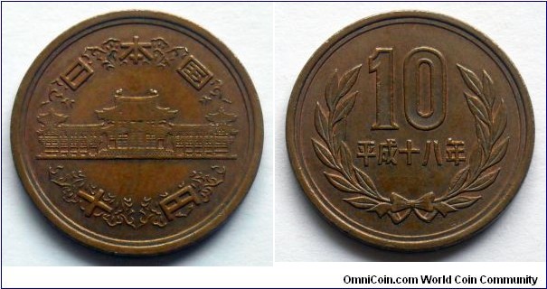 Japan 10 yen.
2006