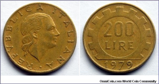 Italy 200 lire.
1979