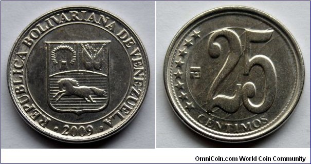 Venezuela 25 centimos.
2009