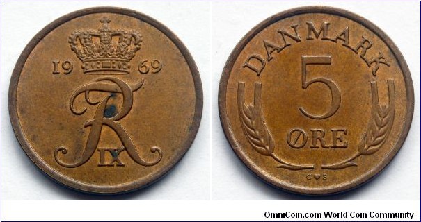 Denmark 5 ore.
1969