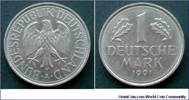 Germany 1 mark.
1991, A - Berlin