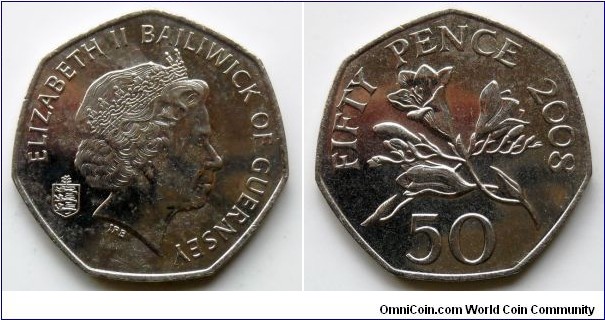 Guernsey 50 pence.
2008 (II)