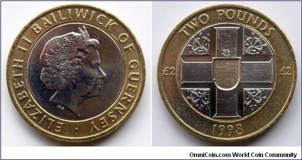Guernsey 2 pounds.
1998