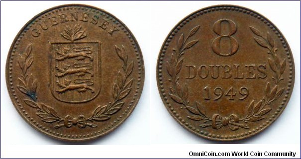 Guernsey 8 doubles.
1949 (H)