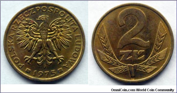 Poland 2 złote.
1975