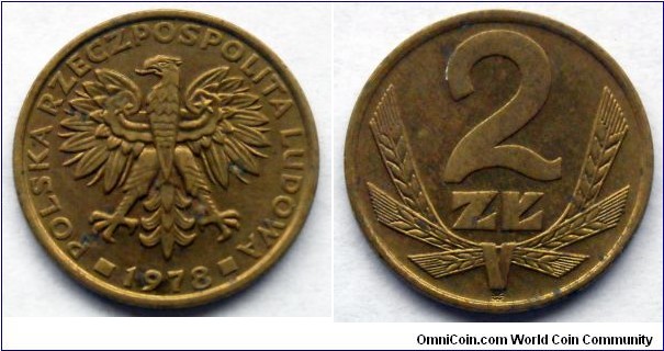 Poland 2 złote.
1978