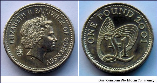 Guernsey 1 pound.
2001 (II)