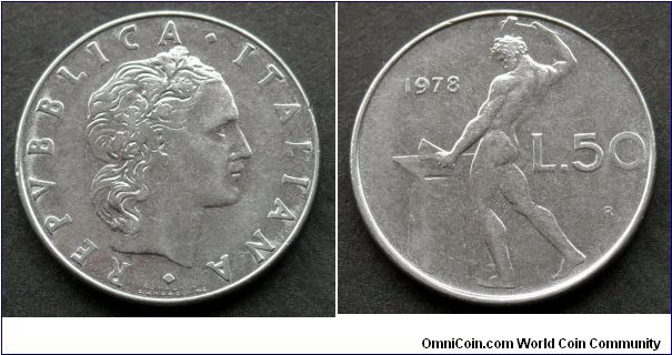 Italy 50 lire.
1978