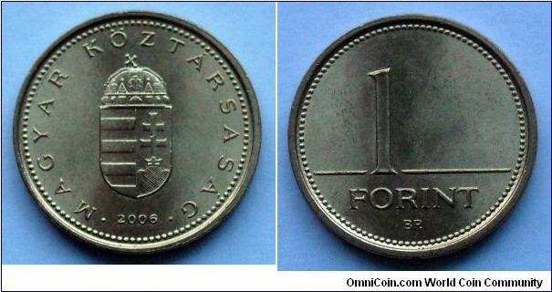 Hungary 1 forint.
2006 (II)