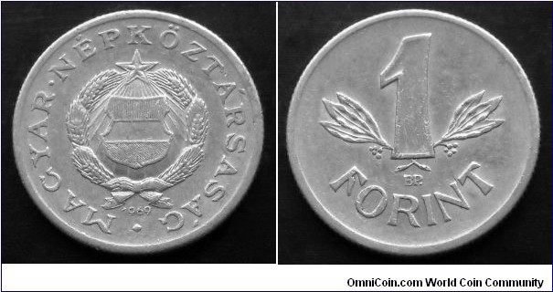 Hungary 1 forint.
1969