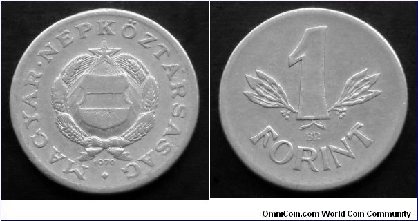 Hungary 1 forint.
1970