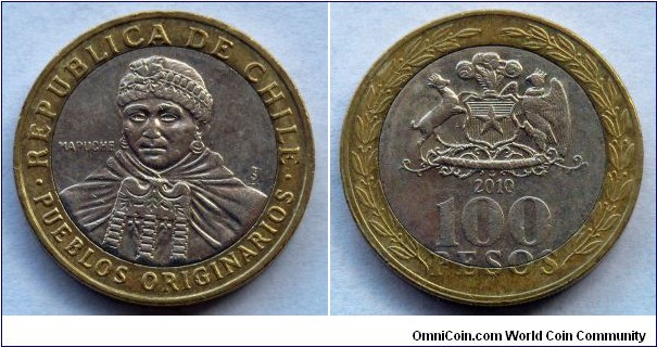 Chile 100 pesos.
2010 (II)