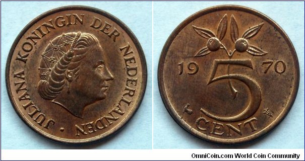 Netherlands 5 cent.
1970