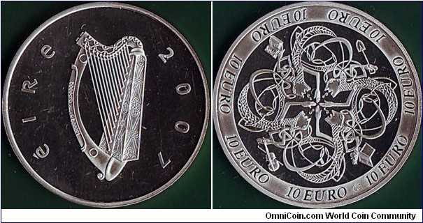 Ireland 2007 10 Euros.

Celtic Culture.