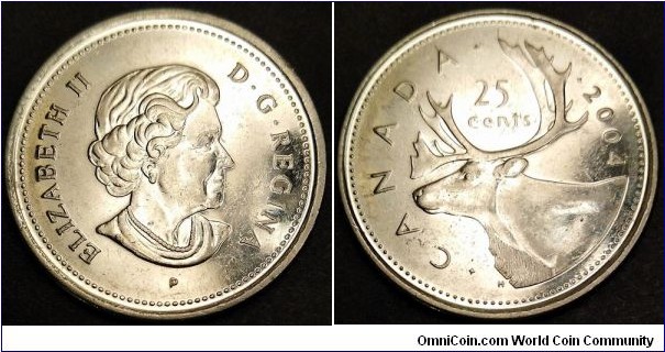 Canada 25 cents.
2004
