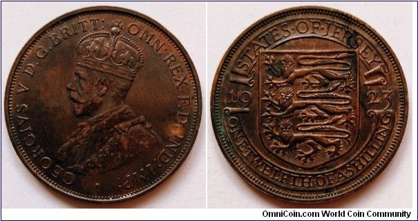 Jersey 1/12 shilling.
1927
