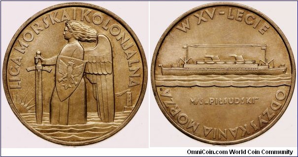 Polish medal - Maritime and Colonial League
