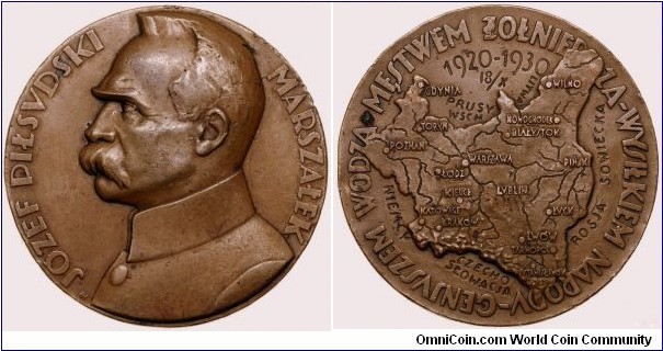 Polish medal - Marshal Józef Piłsudski