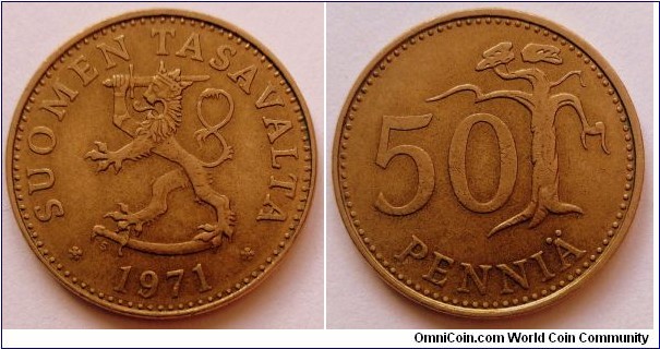 Finland 50 pennia.
1971 S