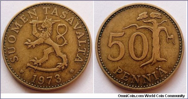 Finland 50 pennia.
1973 S (II)