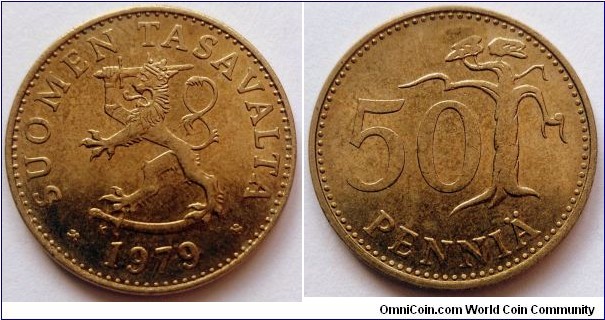 Finland 50 pennia.
1979 K