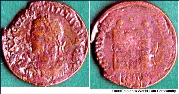 Roman Britain N.D. (324-37) AE3.

Londinium Mint.