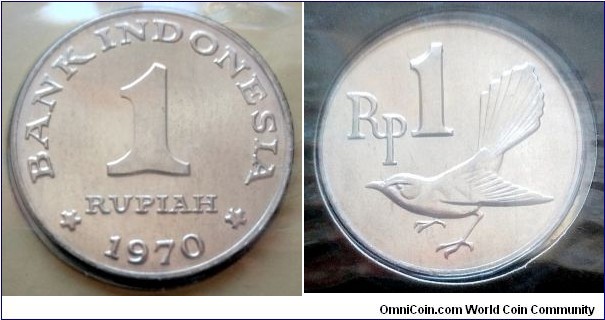Indonesia 1 rupiah.
1970 (II)