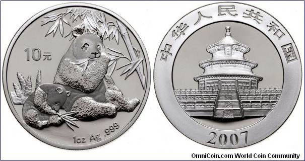 2007 Chinese Silver Panda